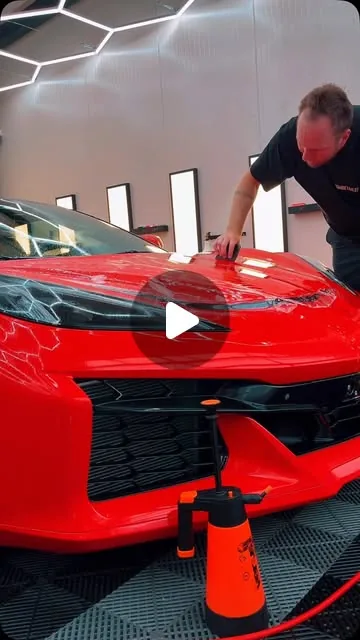 Instagram reel: Corvette – polep ppf fólií v dílně Detailing Jistebnický